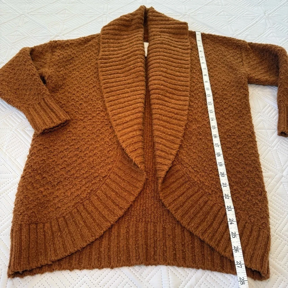 Anthropologie Denise Textured Open Cardigan Size XS